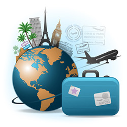 Обложка на паспорт Путешествия