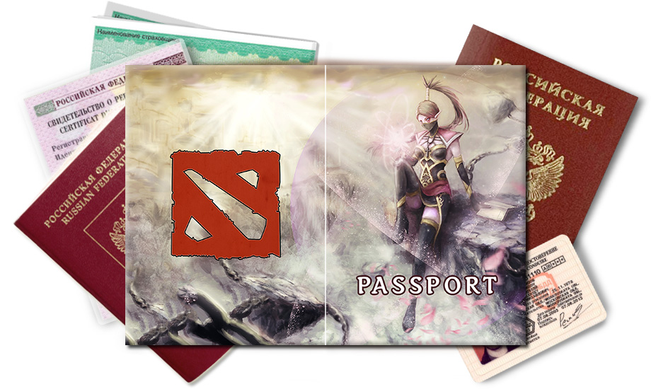 Обложка на паспорт Templar Assassin