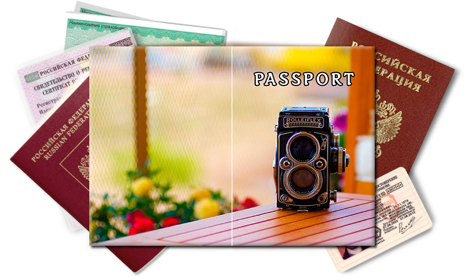 Обложка на паспорт Rolleiflex