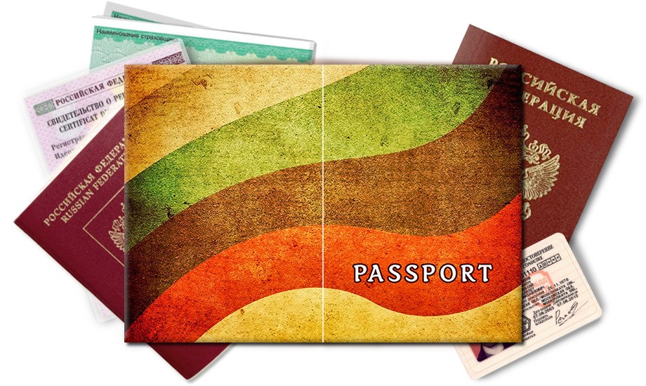 Обложка на паспорт Полотно