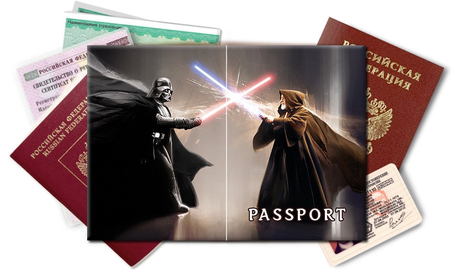 Обложка на паспорт Звездные войны