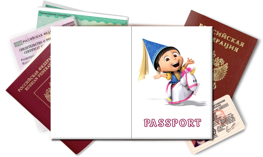 Обложка на паспорт Агнес