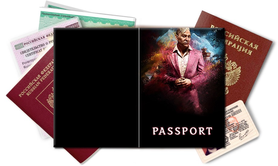 Обложка на паспорт Пэйган Мин